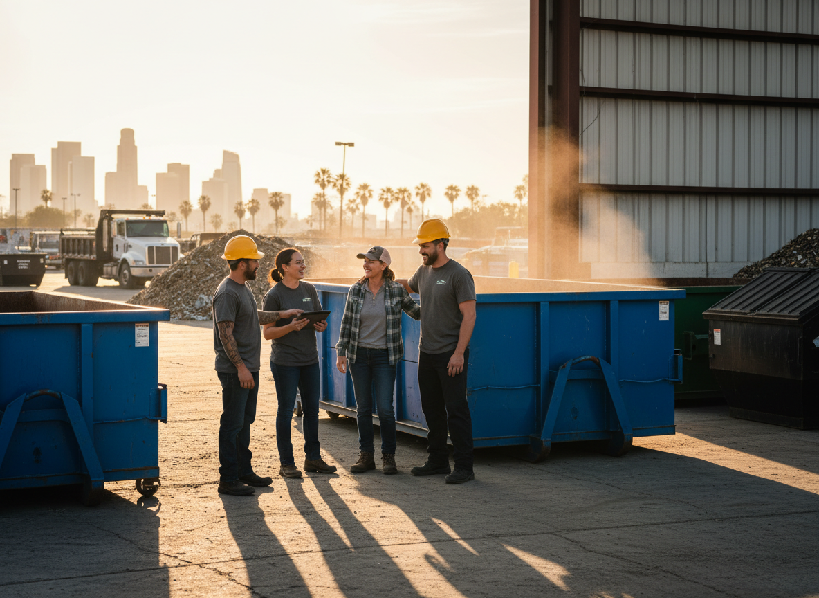 Dumpster Rental Rentals team