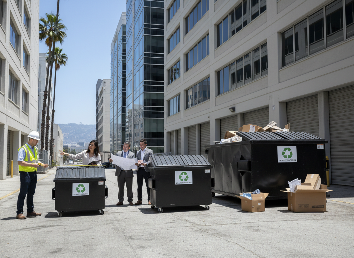 How to Size a Commercial Dumpster for Los Angeles Office Buildings