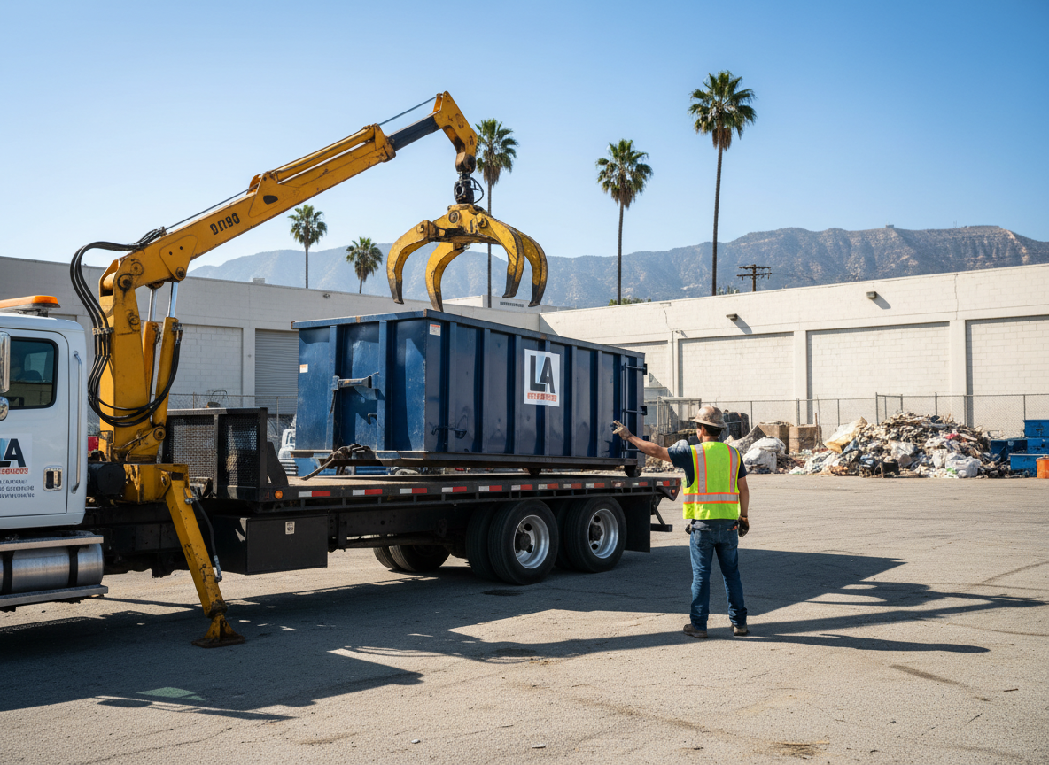 Dumpster Rental work by Dumpster Rental Rentals in Los Angeles, CA